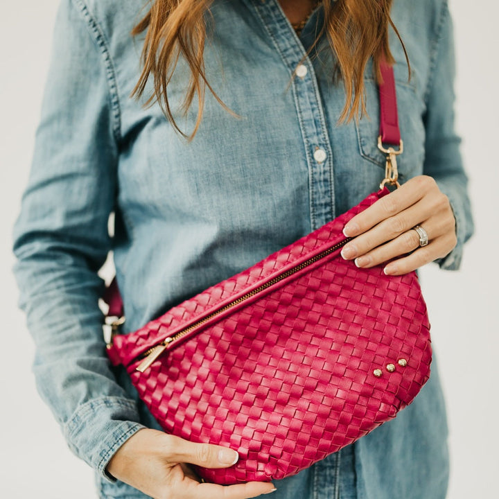 Westlyn Woven Bum Bag Wholesale - TOP SELLER-Bum Bag-Pretty Simple