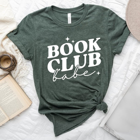 Book Club Babe Short Sleeve Graphic Tee