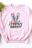 Easter Hippity Hoppity Stripes Sweatshirt