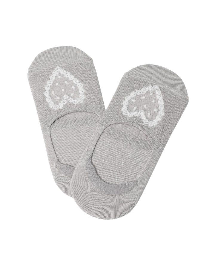 Famous No-Show Socks Heart Mesh (That Don’t Fall Off!)
