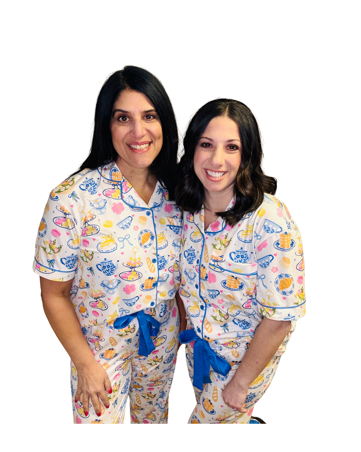 Sunday Brunch Ruffle Pajama Set