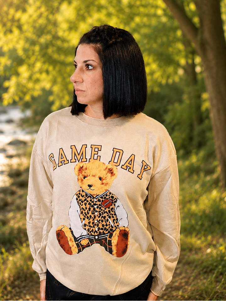 Benny The Bear Game Day Pullover