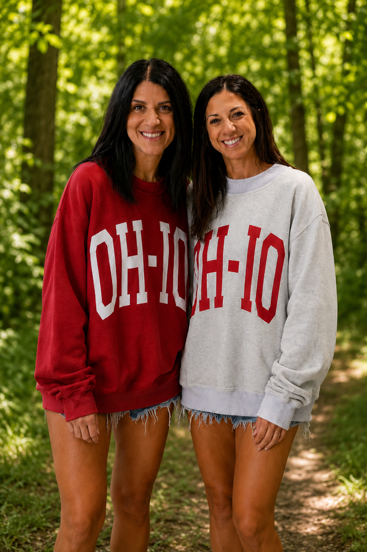 PRE ORDER OH-IO Reversible Mock Sweatshirt