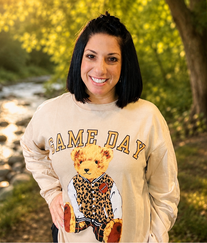 Benny The Bear Game Day Pullover