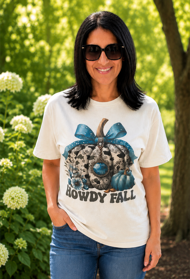 PREORDER Howdy Fall w/ Bling T (plus too)