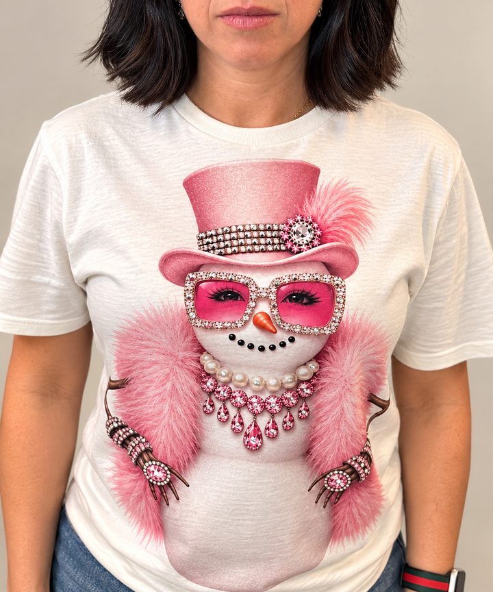 Frosty the Snowman Bling T (Copy)