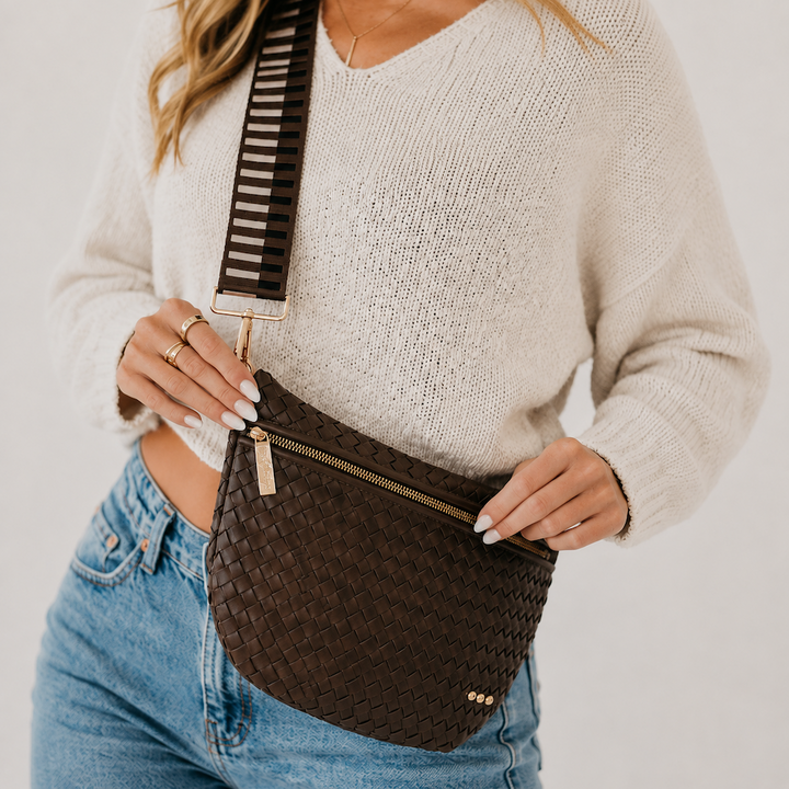 Westlyn Woven Bum Bag - TOP SELLER-Bum Bag-Pretty Simple