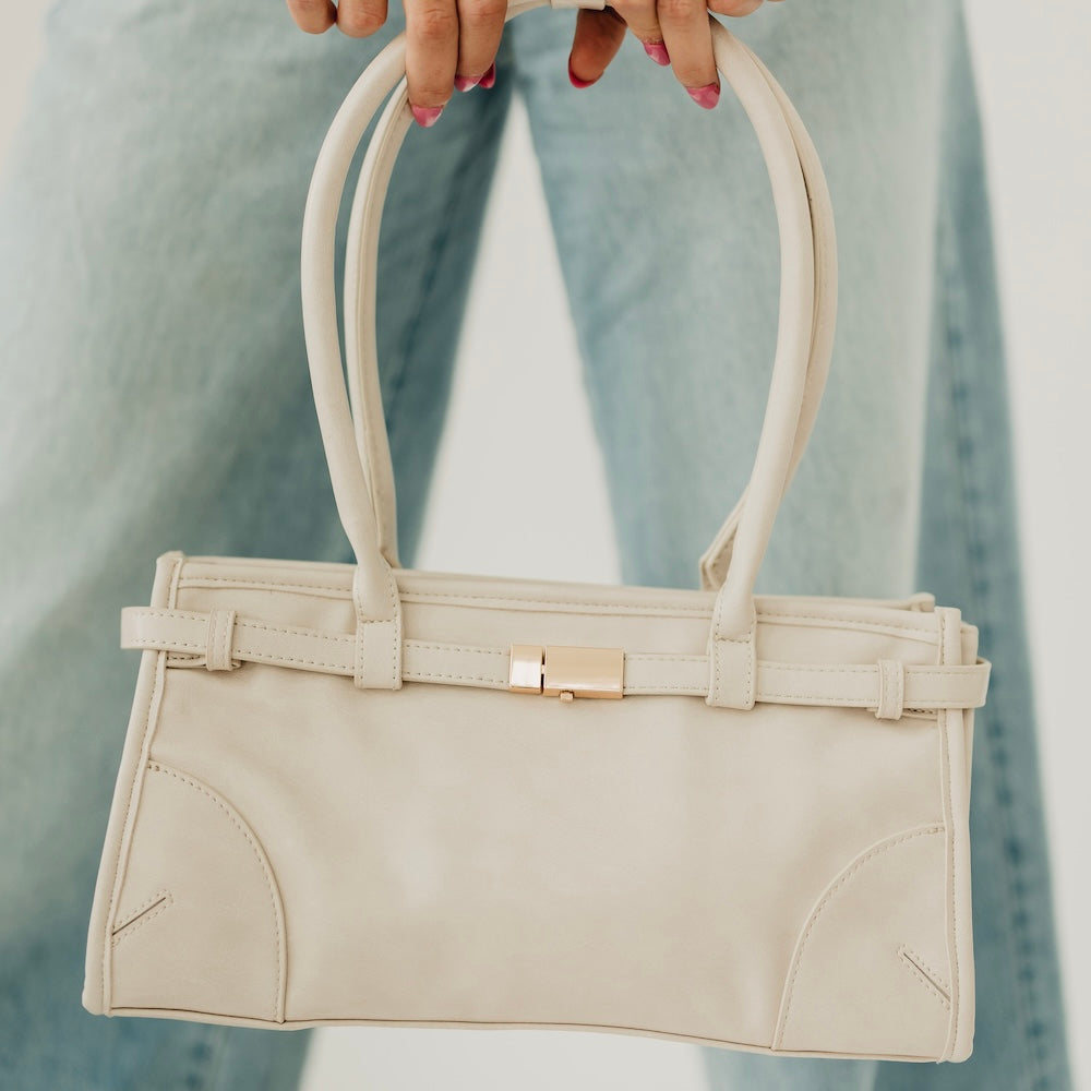 Ethel Vegan Leather Shoulder Bag-Shoulder Bag-Pretty Simple