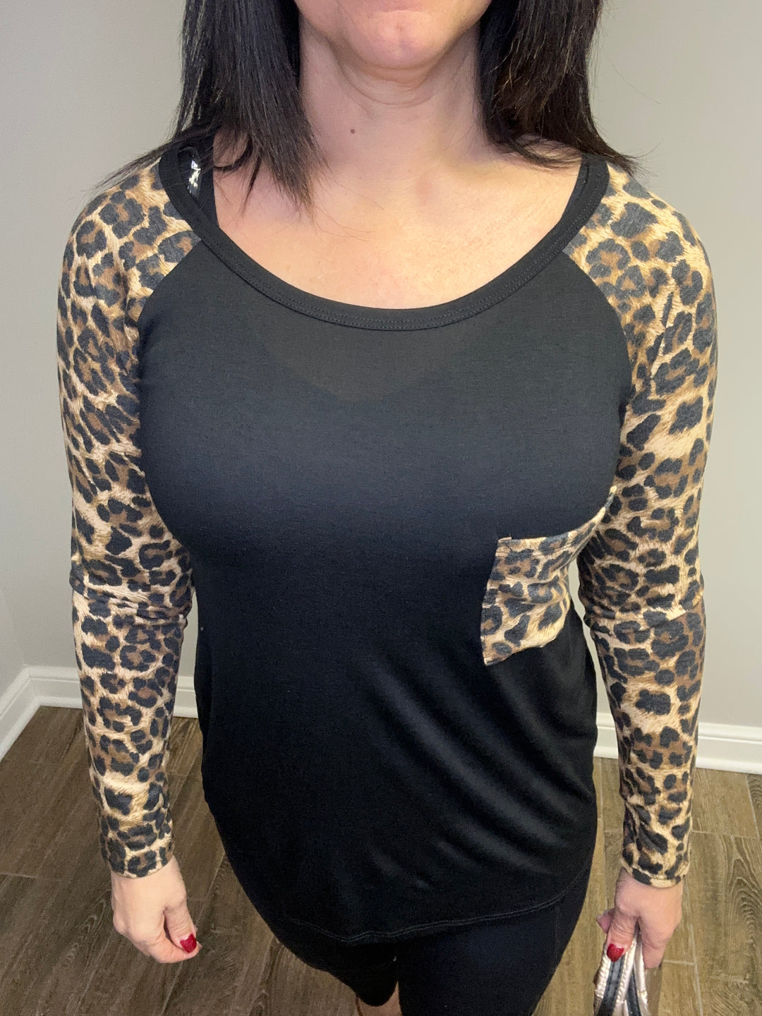 Leona Leopard Top