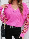 Cherry Blossoms Pink Sweater
