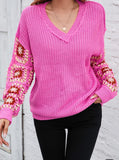 Cherry Blossoms Pink Sweater