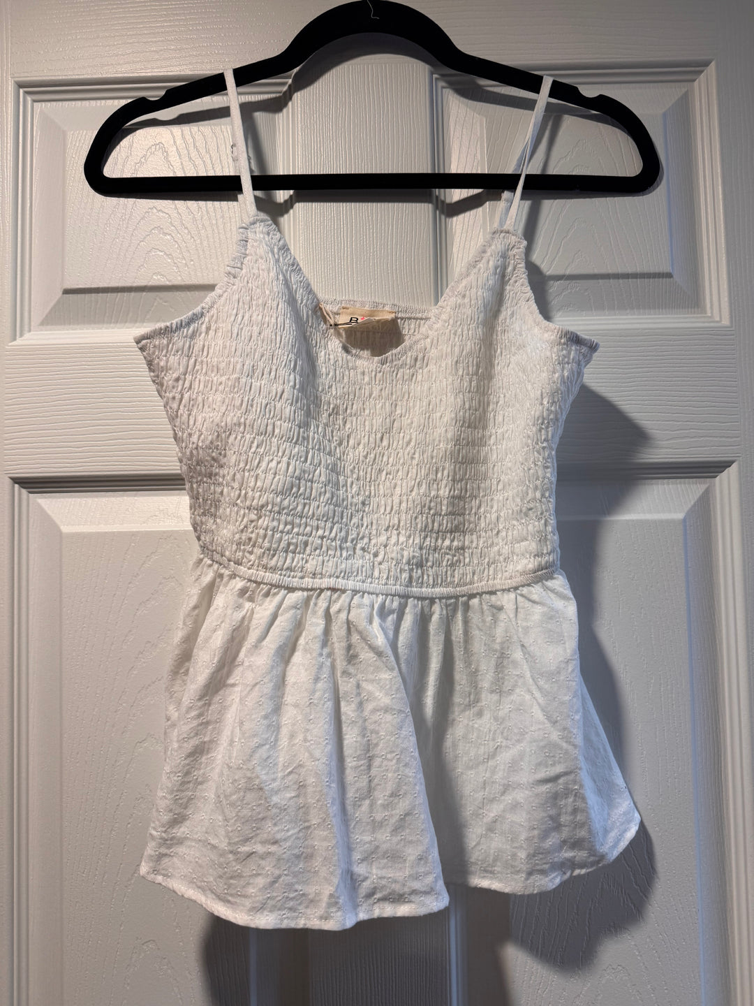 Sweet Simplicity Smocked Babydoll Tank