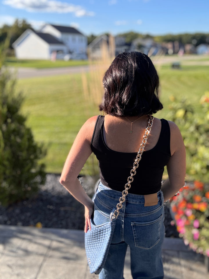 Sienna Slouchy Woven Shoulder Bag