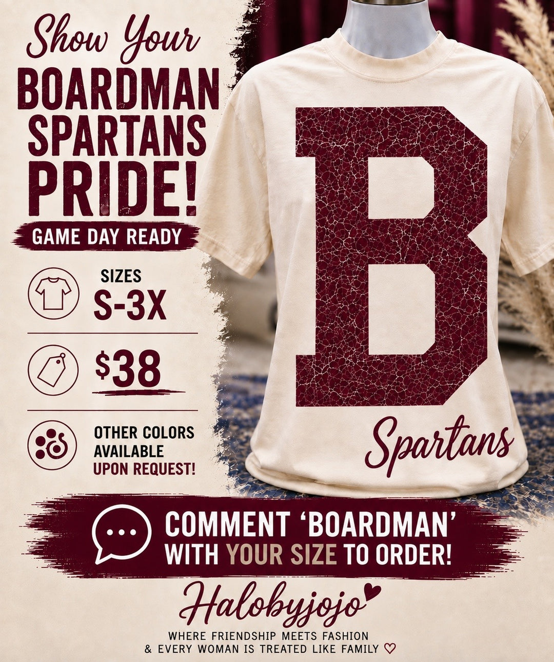 Boardman Pride Graphic Tee