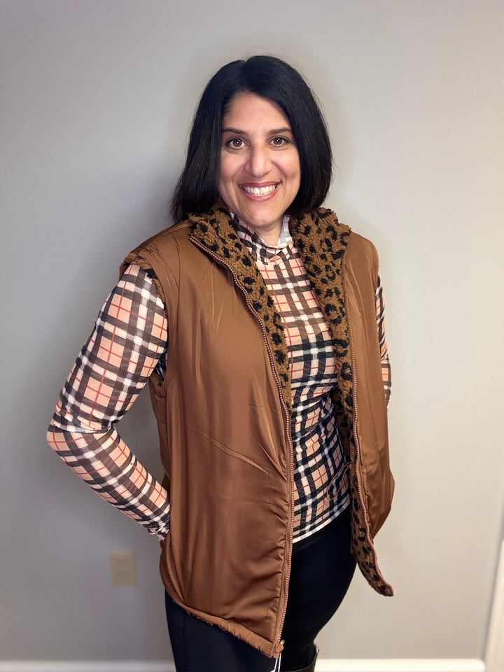 Luscious Lady Leopard Vest