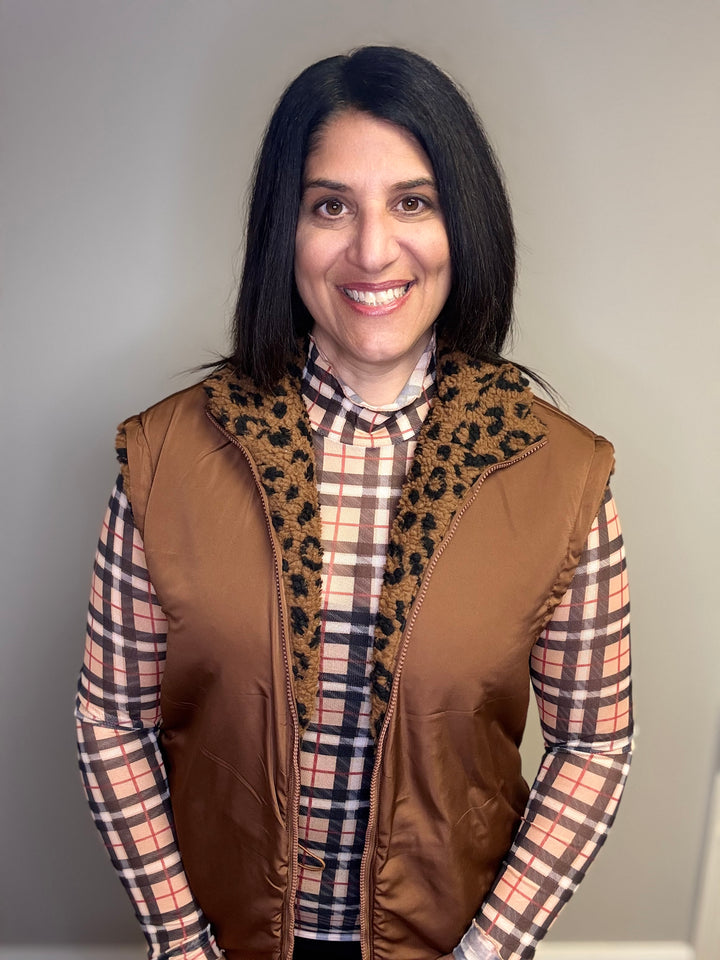 Luscious Lady Leopard Vest