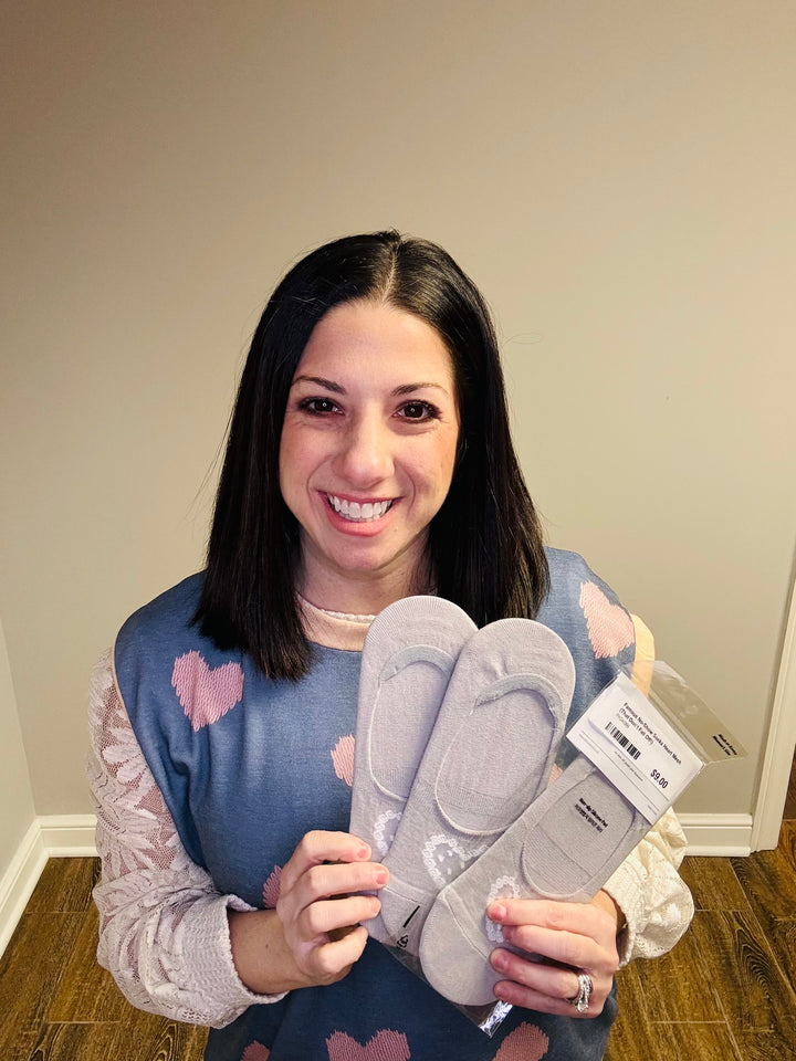 Famous No-Show Socks Heart Mesh (That Don’t Fall Off!)