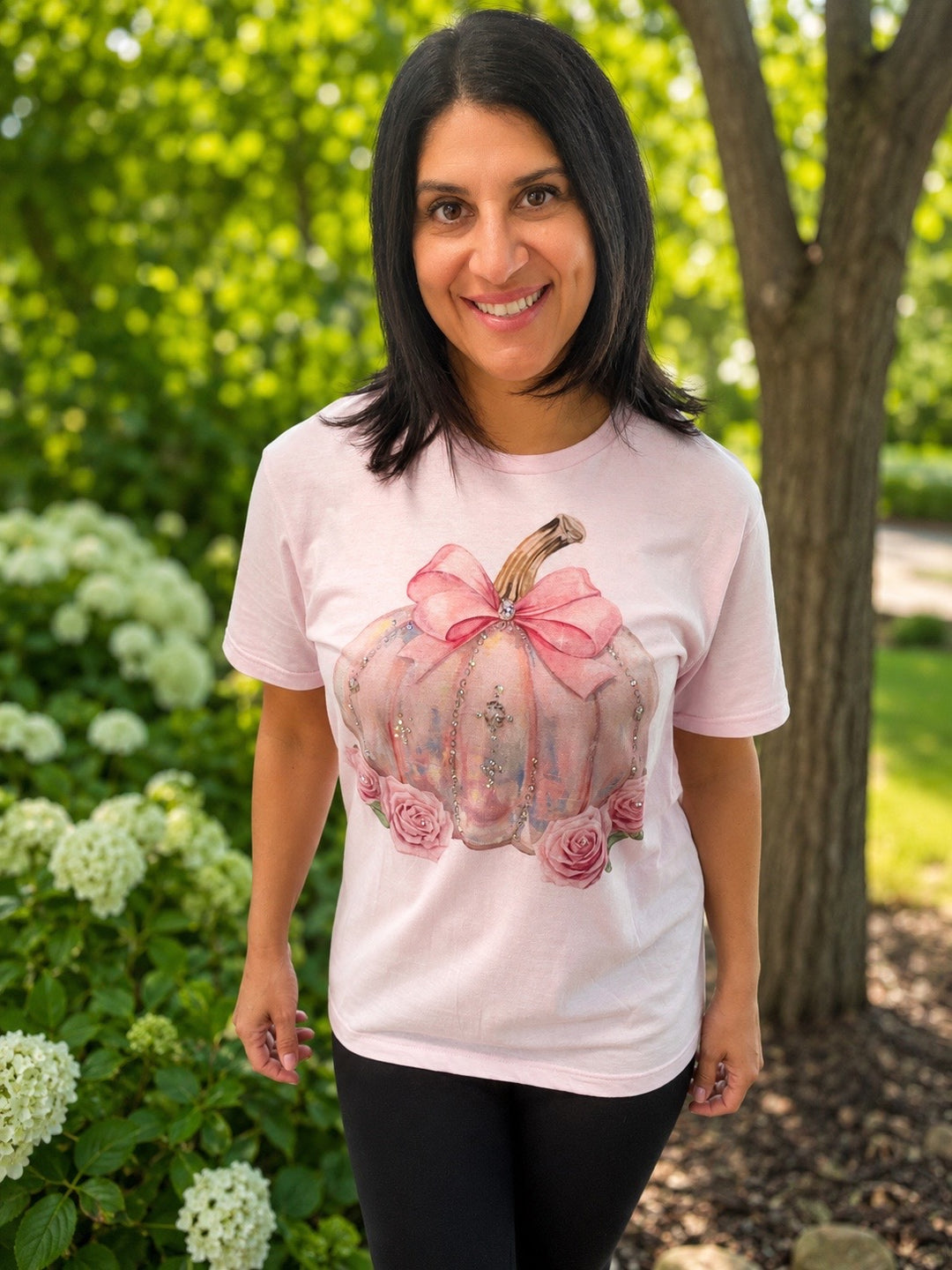 PREORDER Cinderella Pumpkin w/ Bling T(plus too)