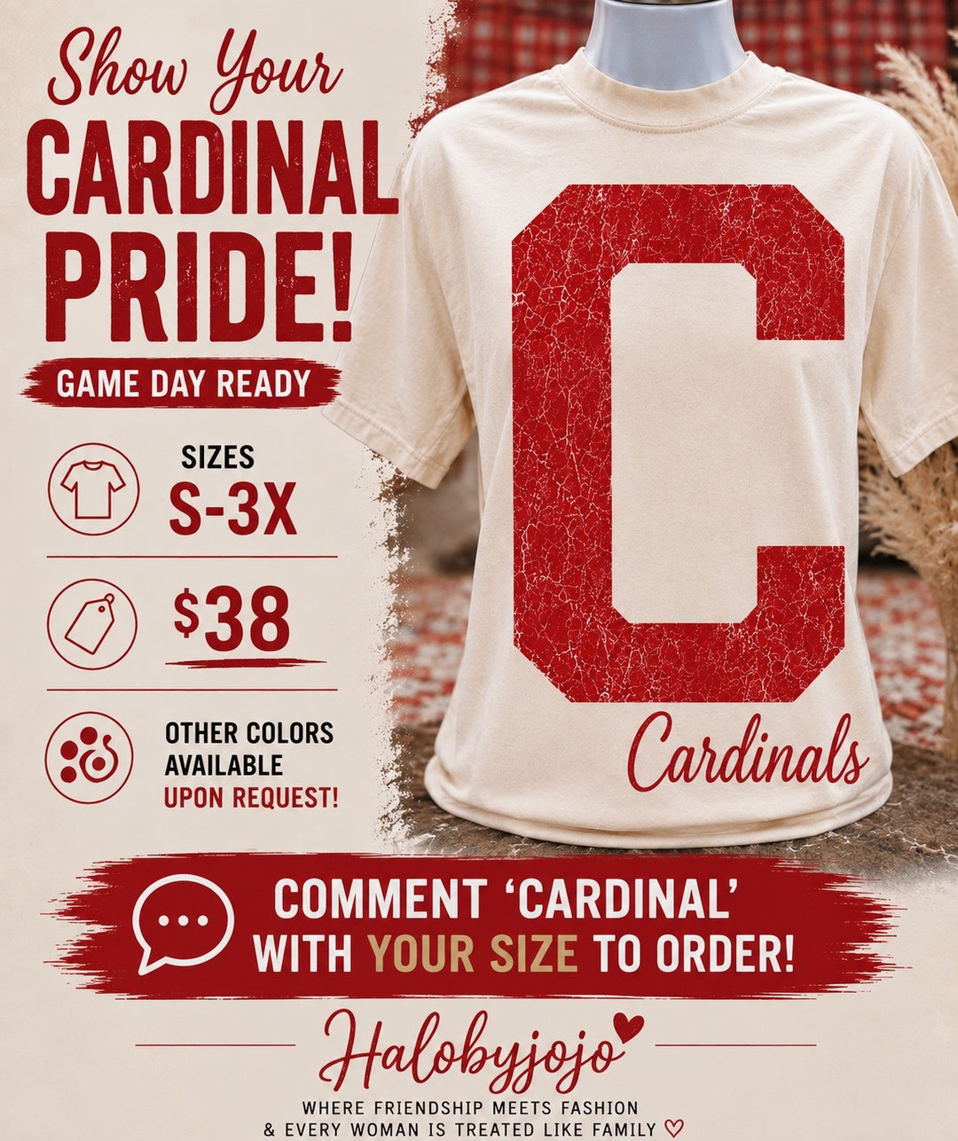 Cardinal Pride Graphic Tee