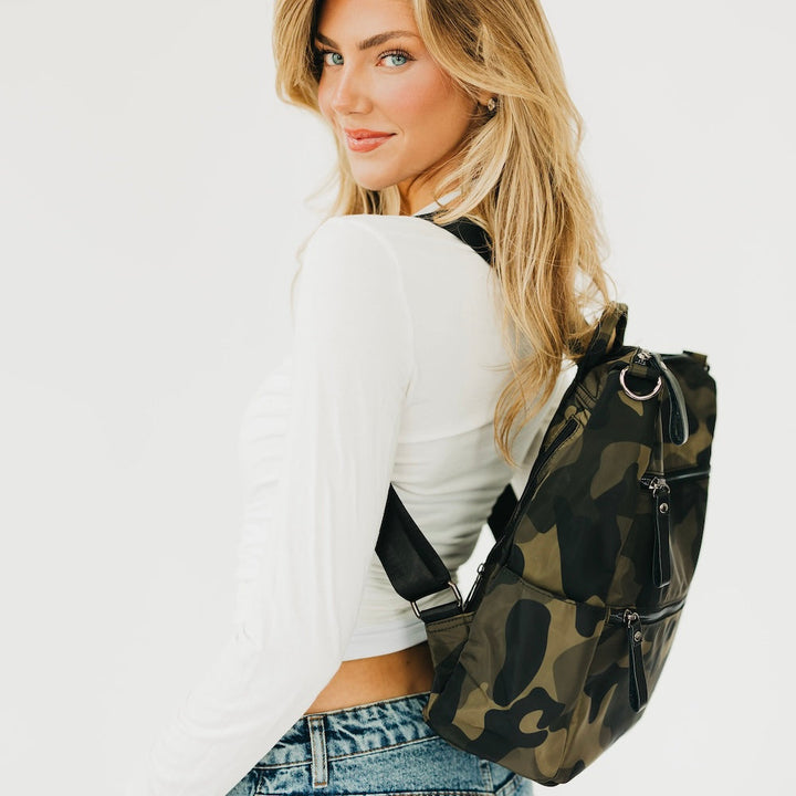 Nori Nylon Purse Backpack - TOP SELLER-Backpack-Pretty Simple