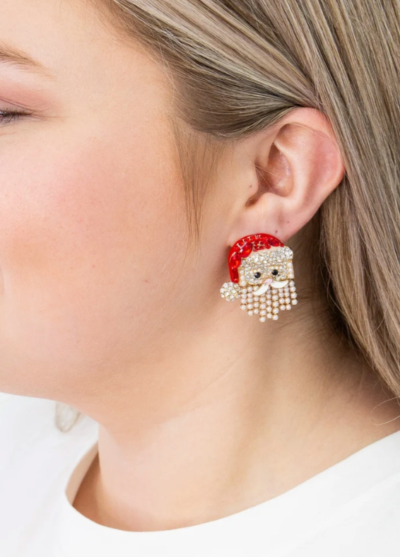 Must Be Santa Earrings