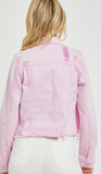 Ultra Baby Pink Denim Jacket