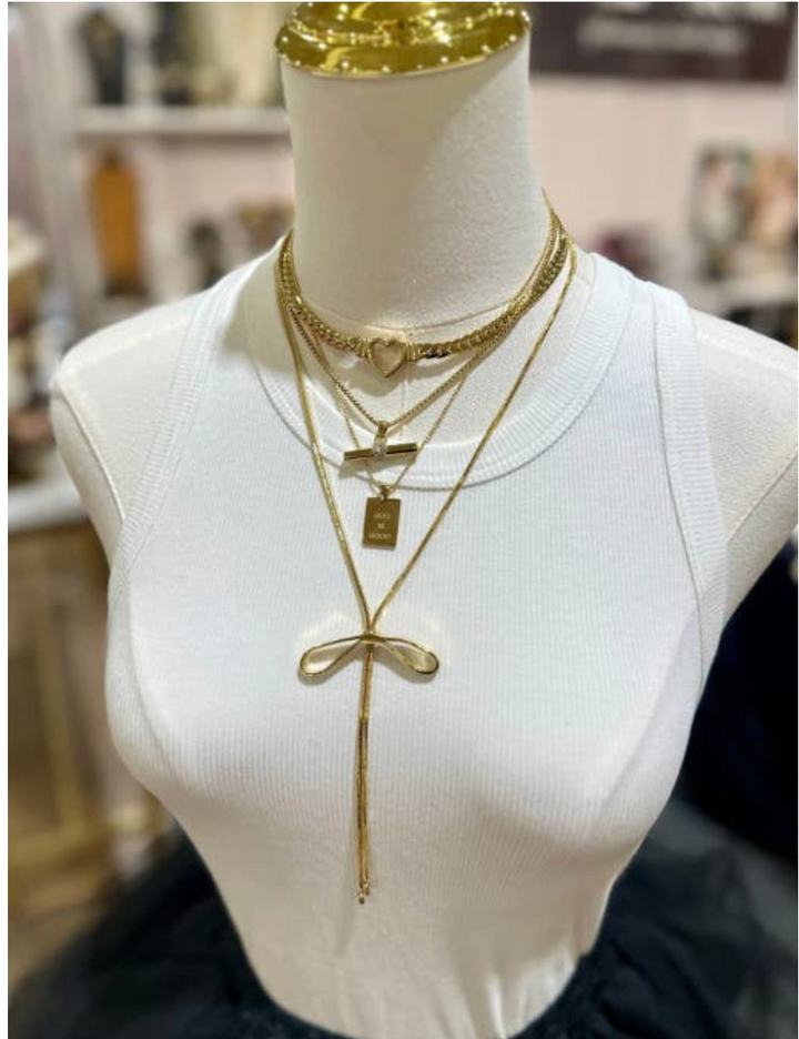 Bow Bolo Necklace