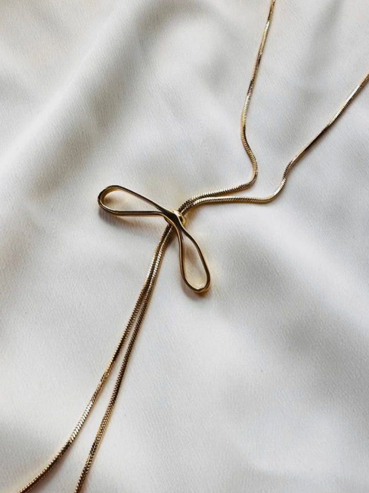 Bow Bolo Necklace