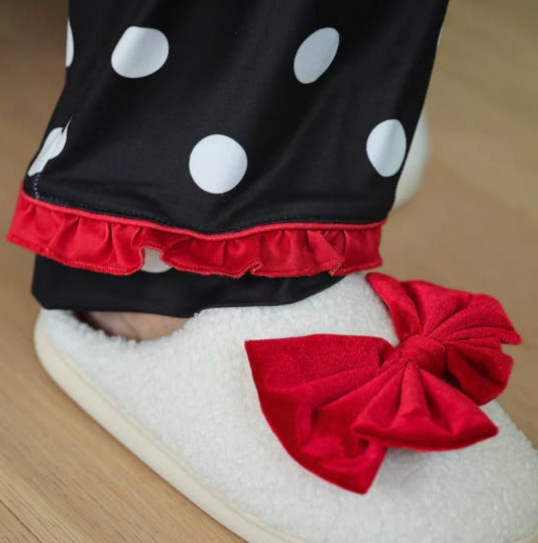 Ruffle Pajama Long Pant Set