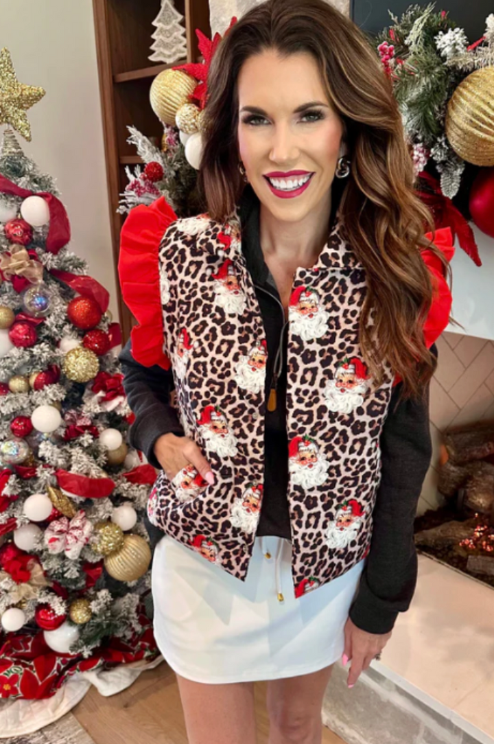Holly Jolly Puffer Vest (6 styles)