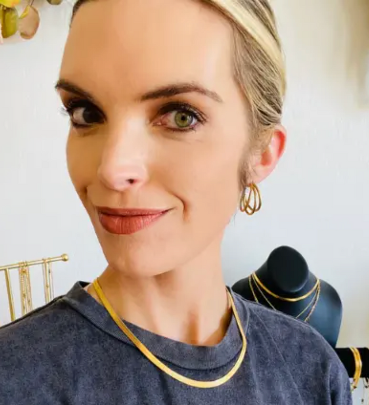 Madison Triple Circle Hoops