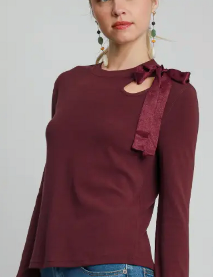 Merlot Bow Top