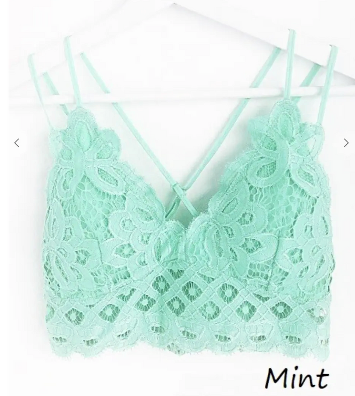 Glamour & Bloom Bralettes (Multiple Colors & PLUS )
