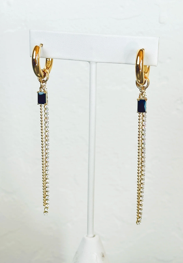 Crystal Fringe Earrings