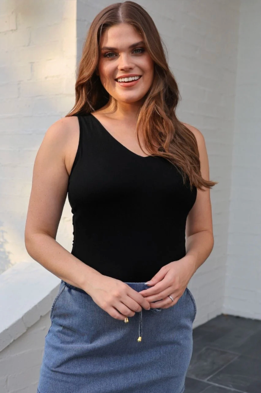 Haven V-Neck Bodysuit (10 Colors)