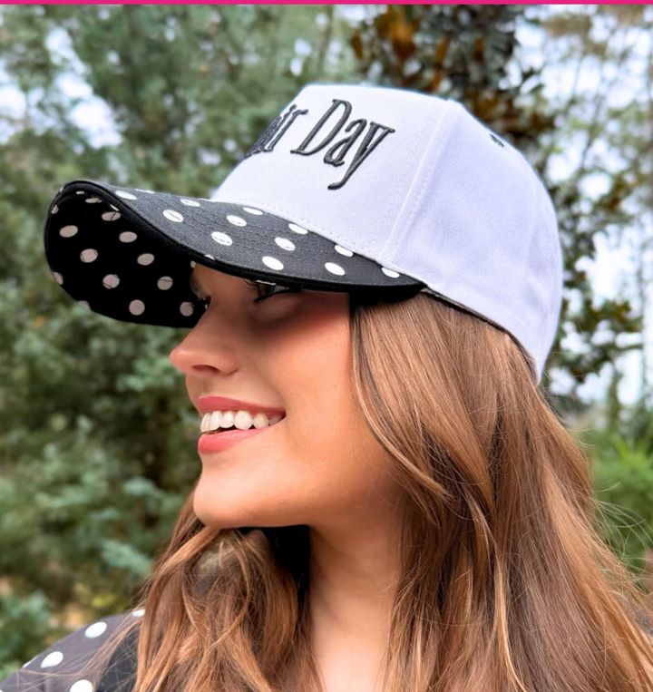 Bad Hair Day Polka Dot Hat