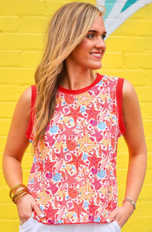 Heatwave Ribbed Tank-Starfish Coast
