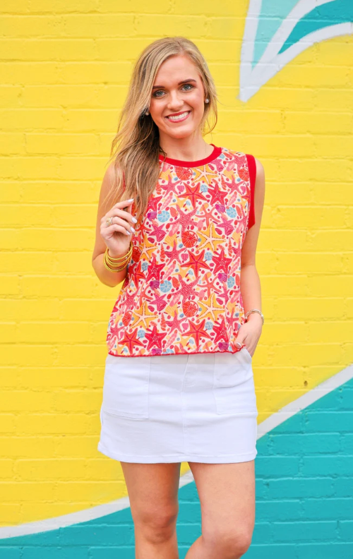 Heatwave Ribbed Tank-Starfish Coast
