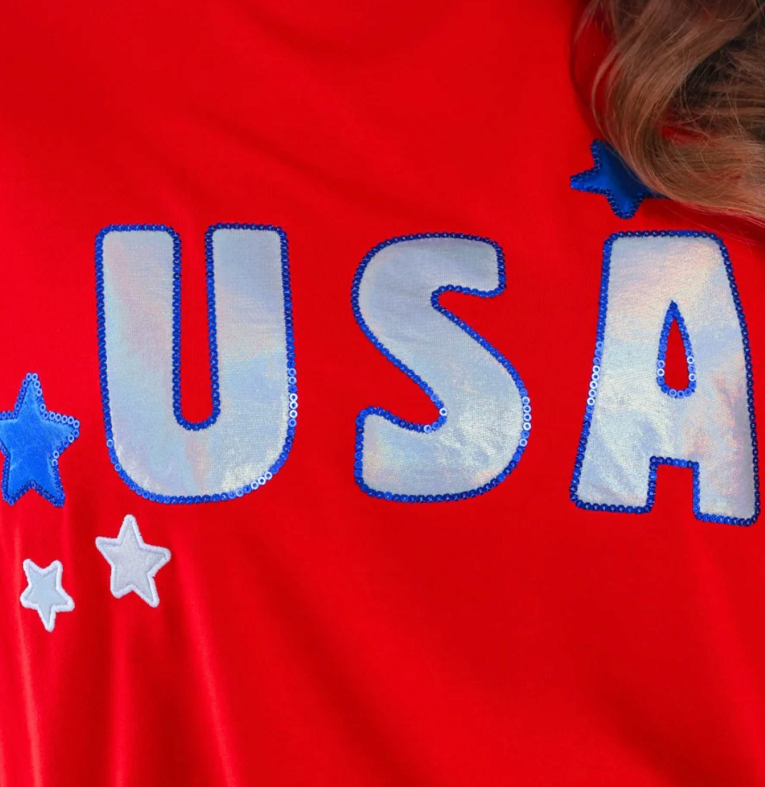 USA Foil Luxe Top