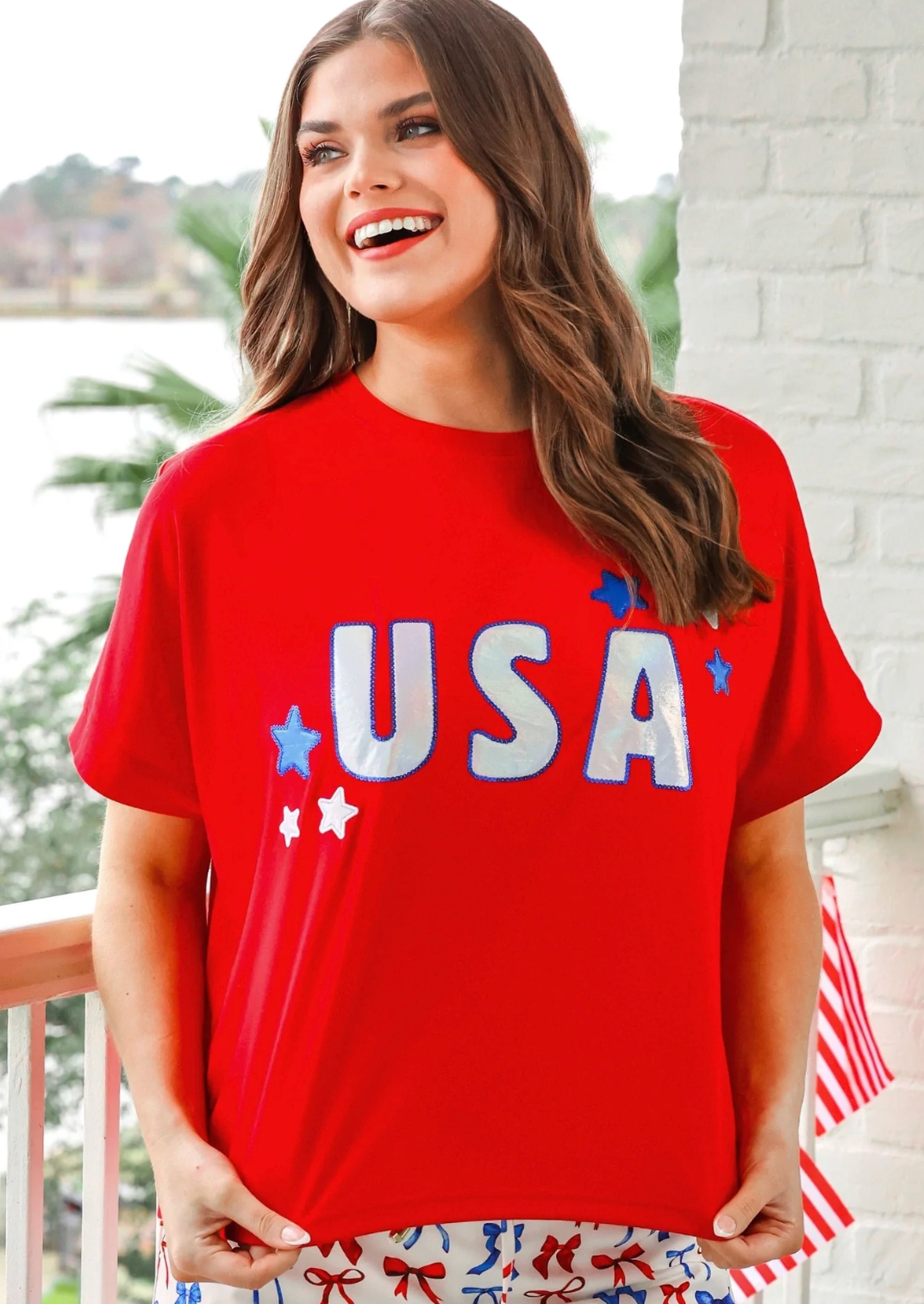 USA Foil Luxe Top