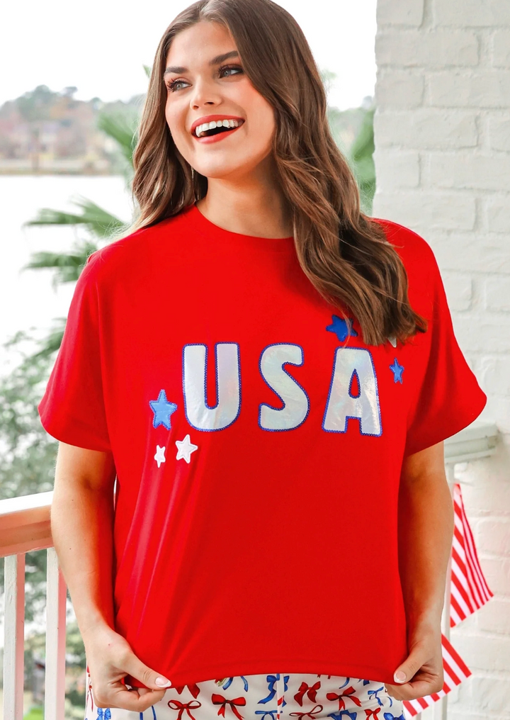 USA Foil Luxe Top