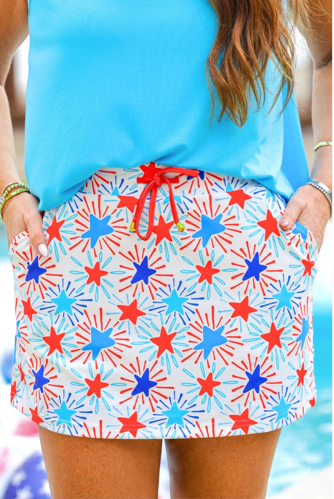 Star Spangled Sparkle Skort