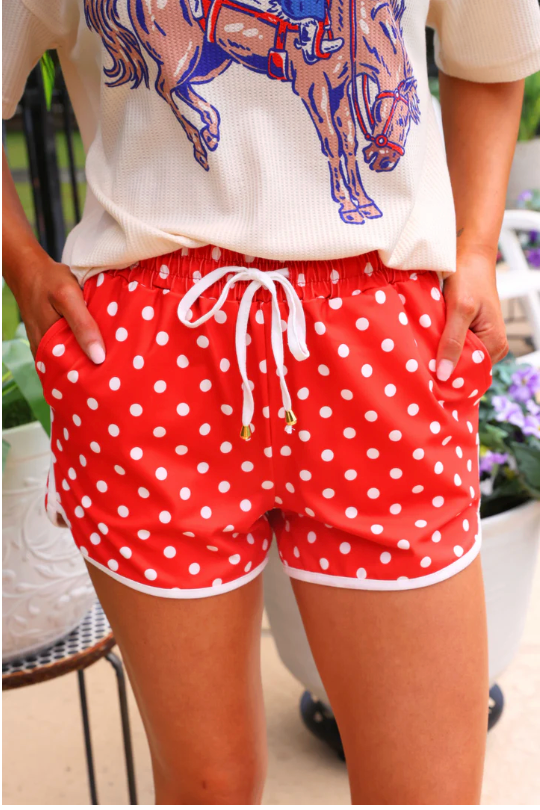 Polka Dot Everyday Shorts 4 Colors
