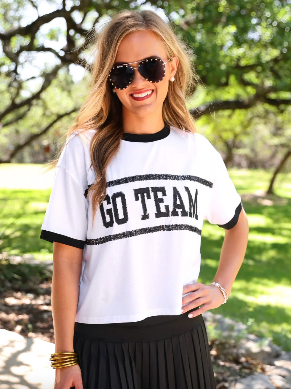 Go Team Sparkle Tee