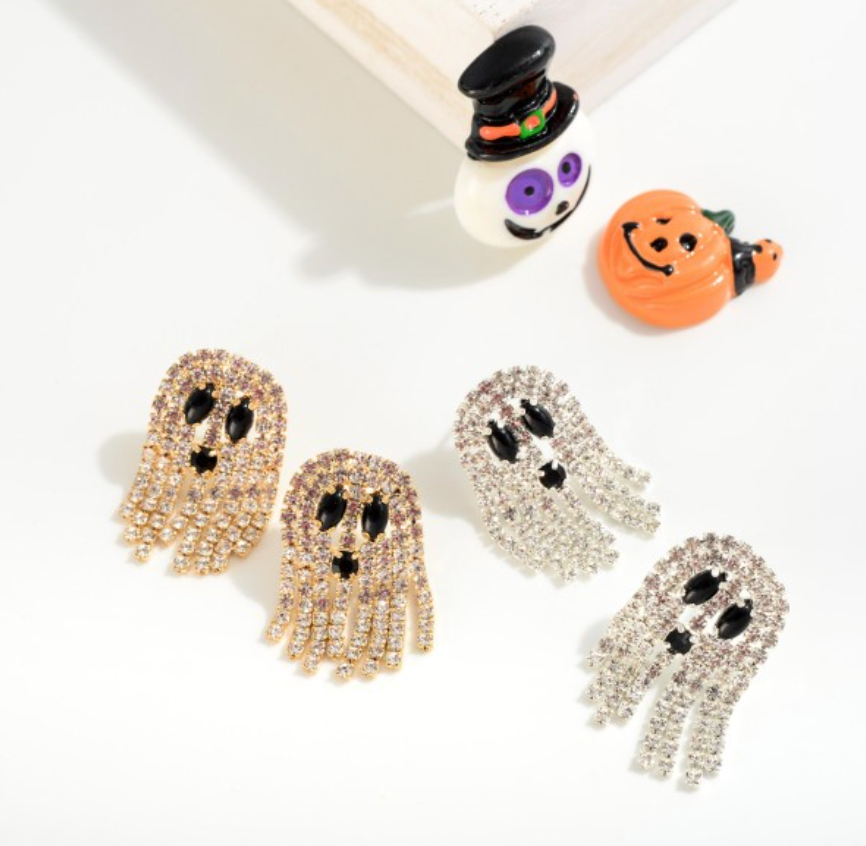 Glam & Boo Ghost Earrings