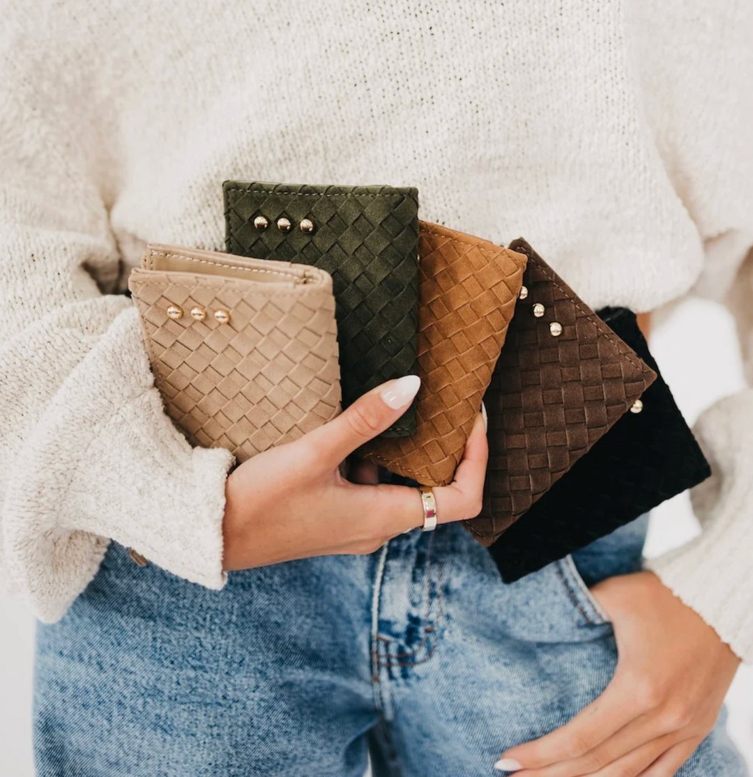 Kat Suede Wallet