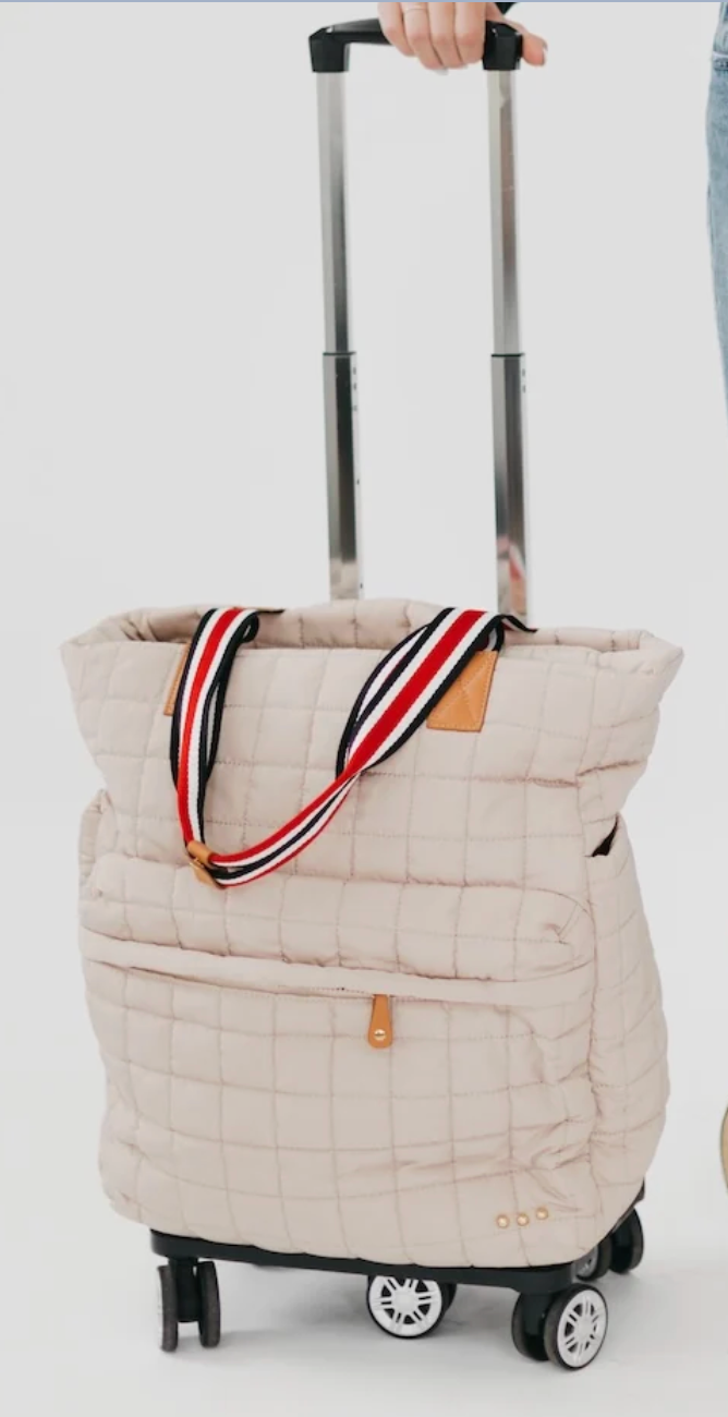 Tenley Quilted Tote Roller Bag