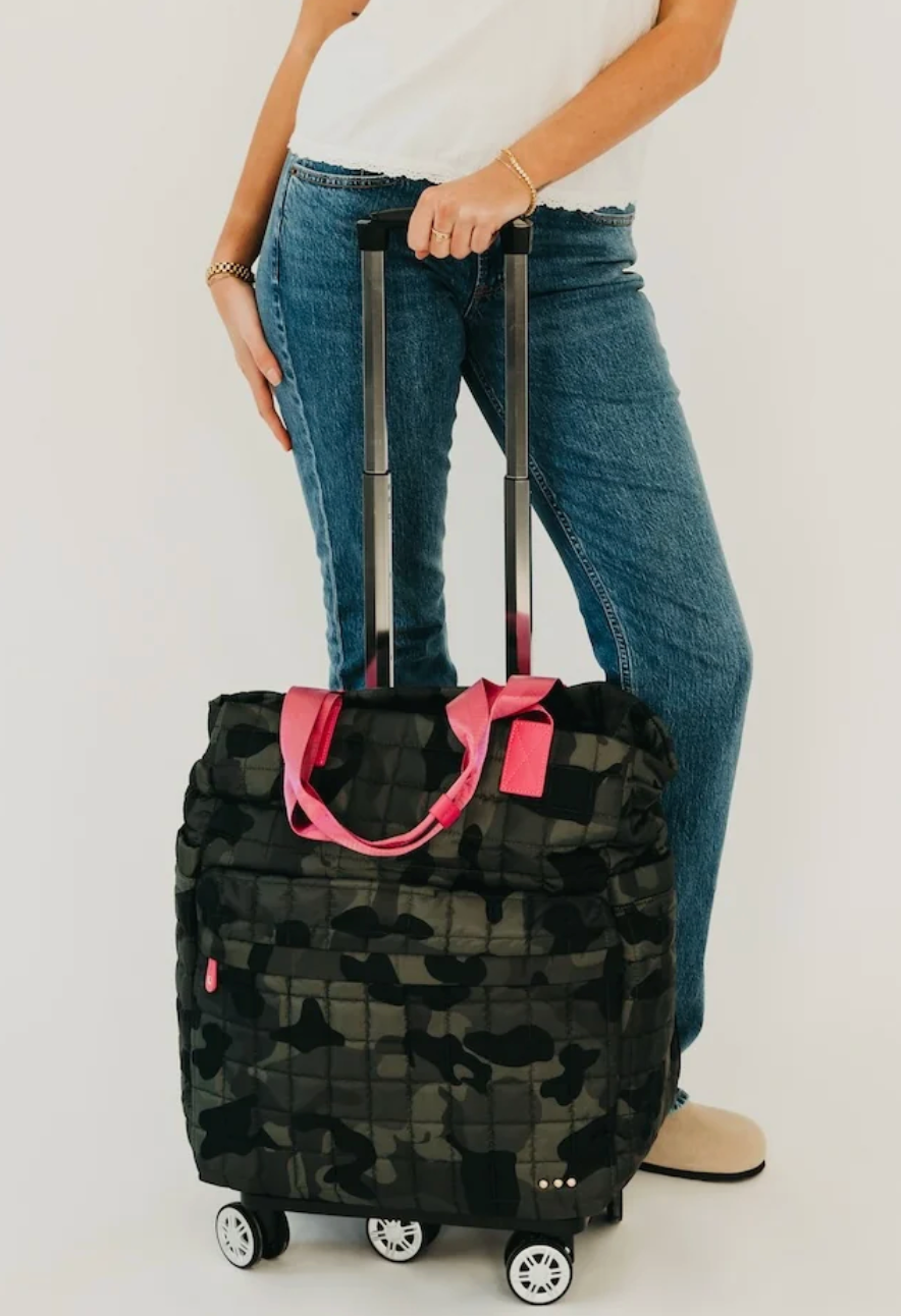 Tenley Quilted Tote Roller Bag