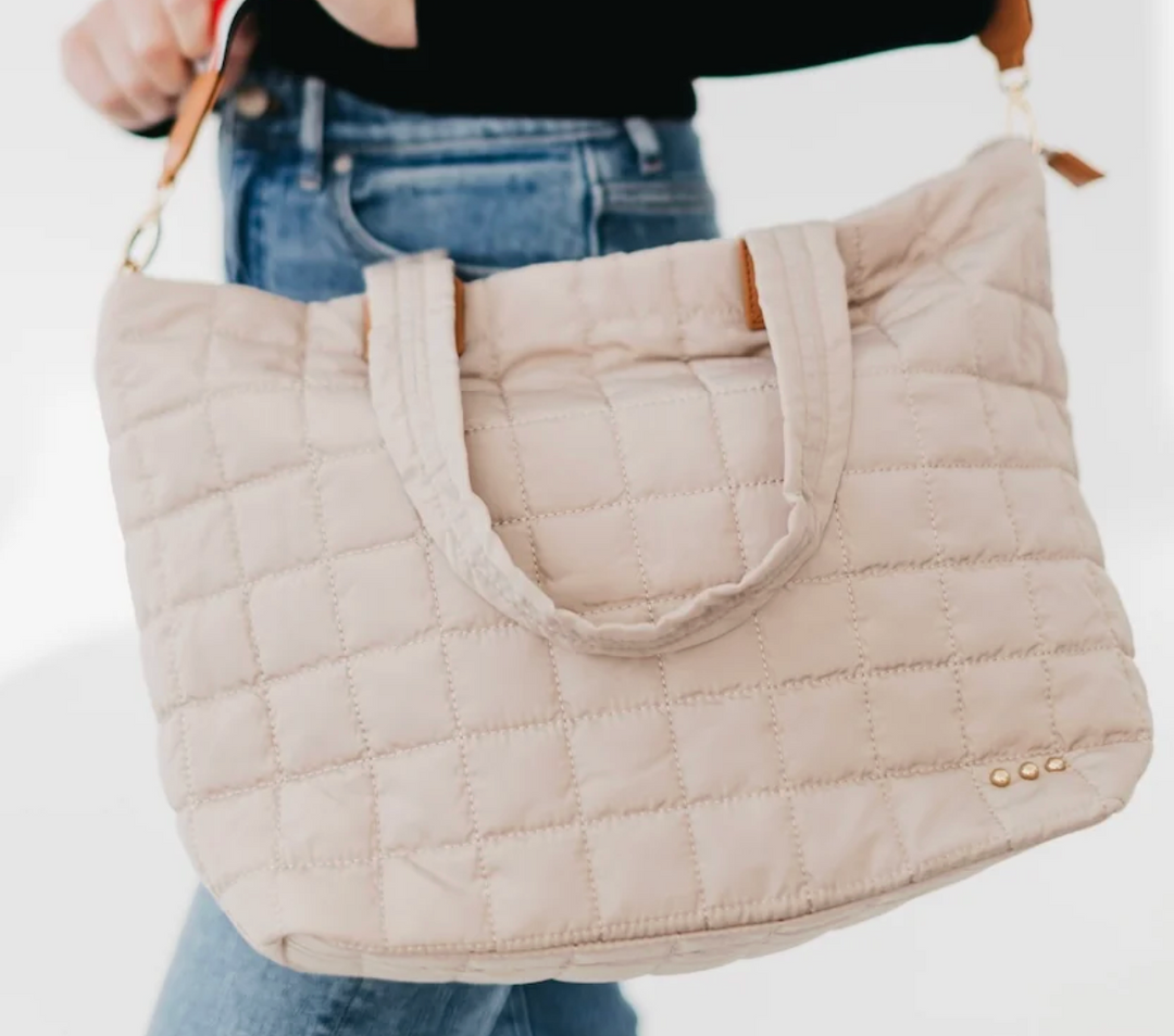 Day Dreamer Quilted Tote Bag