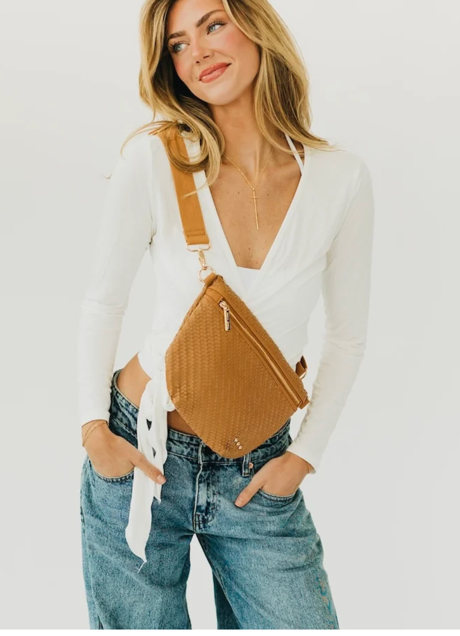 Diagonal Woven Westlyn Bum Bag - NEW!!!